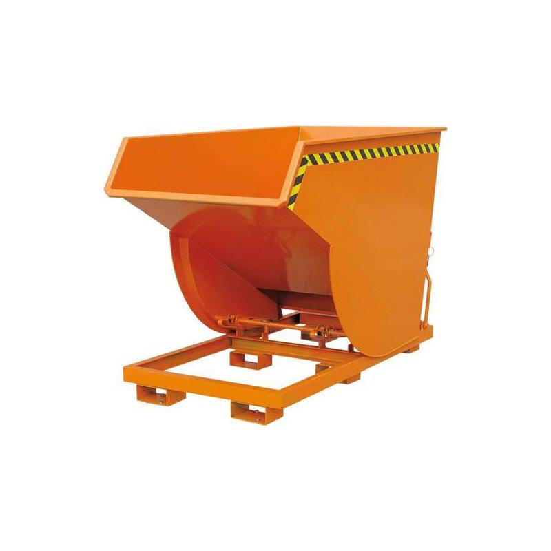 Výklopný kontejner s kolečky, nízká celková výška • Vtools.cz