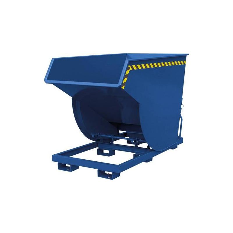 Výklopný kontejner s kolečky, nízká celková výška • Vtools.cz