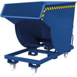 Výklopný kontejner s kolečky, nízká celková výška • Vtools.cz