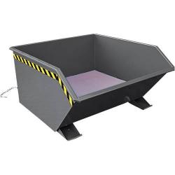 Kontejner na třísky s podlahou z perforovaného plechu • Vtools.cz