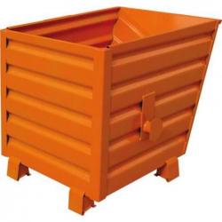 Sklápěcí kontejnerka, když je naplněná • Vtools.cz