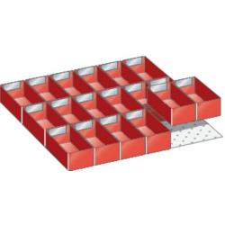 LISTA Vkládací boxy 27x27E V75 mm 18boxů • Vtools.cz