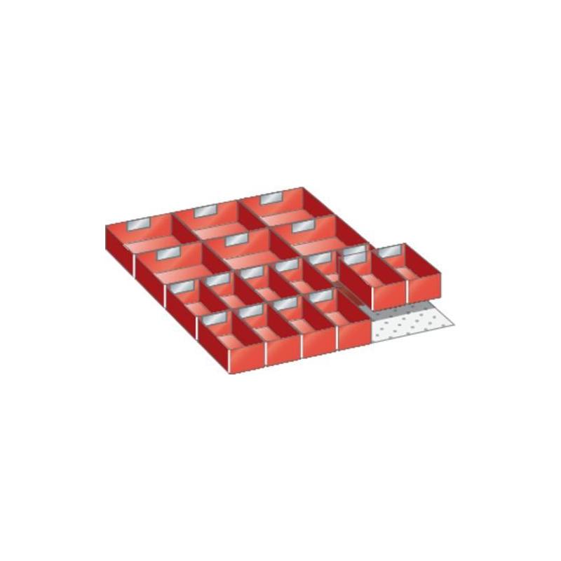 LISTA Vkládací boxy 27x36E V75 mm 18Boxů • Vtools.cz