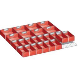 LISTA Vkládací boxy 36x36E V50 mm 24Boxů • Vtools.cz