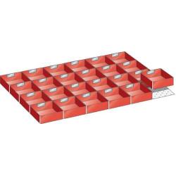 LISTA Vkládací boxy 54x36E V50 mm 24boxů • Vtools.cz