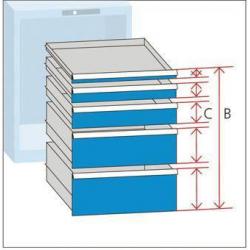Zásuvka LISTA 2736E šedá V75 mm standard 75 RAL7035 • Vtools.cz