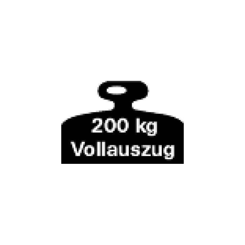 LISTA Zásuvka 2736E modrá V200 mm Standard 200 RAL5012 • Vtools.cz