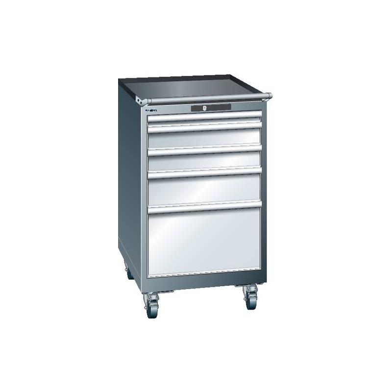 LISTA Zásuvková skříňka 2736E gm/lg H990 mm 5SL 75 Klíč NCS S 6502-B/RAL7035 • Vtools.cz