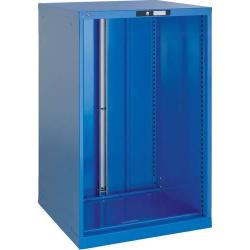 LISTA Skříň 3636E šedá met. H1000 mm s deskou NCS S 6502-B • Vtools.cz