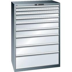 LISTA Zásuvková skříňka200 šedá H1450,9SL2x75,100,150,200 • Vtools.cz