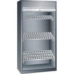 LISTA NC skříň 54x27E šedá H1950 mm roleta HSK 63/80 RAL7035 • Vtools.cz