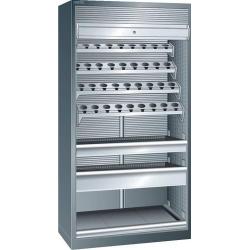 LISTA NC skříň 54x27E modrá H1950 mm roleta HSK 63/80 RAL5012 • Vtools.cz