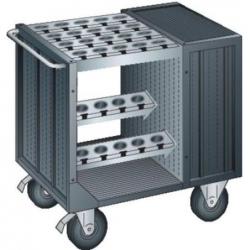 LISTA NC transportní vozík 3636E modrý B240 bez držáku nástrojů RAL5012 • Vtools.cz