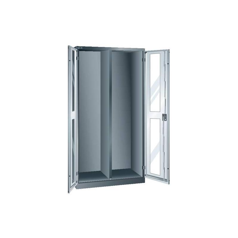 LISTA FT-skříňka,viditelná,modrá prázdná skříňka s přepážkou • Vtools.cz