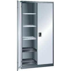 LISTA Skříňka s výklopnými dveřmi modrá 1000x580x1950 VB TW RAL5012 • Vtools.cz