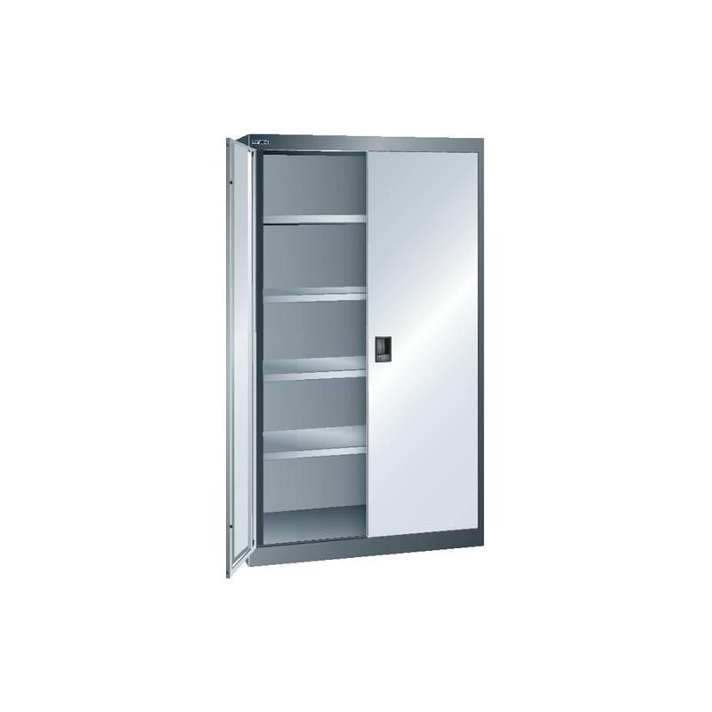 LISTA Skříňka pro vysoké zatížení 54x27E šedá 1100x641x1950 VB 160 KeyLock RAL7035 • Vtools.cz