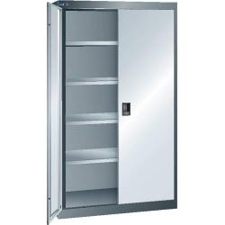 LISTA Skříňka pro vysoké zatížení 54x27E modrá 1100x641x1950 VB 160 KeyLock RAL5012 • Vtools.cz