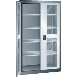 LISTA Skříňka pro vysoké zatížení 54x27E modrá 1100x641x1950 SF 160 KeyLock RAL5012 • Vtools.cz