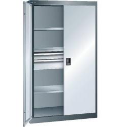 LISTA Skříňka pro vysoké zatížení 54x27E šedá 1100x641x1950 VB 200/160 KeyLock RAL7035 • Vtools.cz