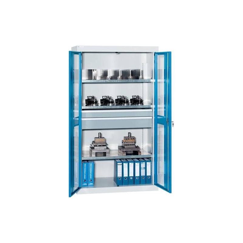 LISTA Skříňka pro vysoké zatížení 54x27E šedá 1100x641x1950 VB 200/160 KeyLock RAL7035 • Vtools.cz