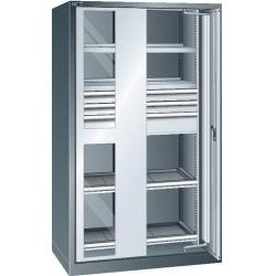 LISTA Skříňka pro vysoké zatížení 54x27E modrá 1146x690x1950 SF 160 KeyLock RAL5012 • Vtools.cz