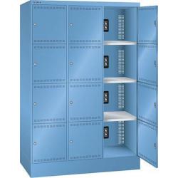 Přihrádky nabíjecí skříně Ral 5012 • Vtools.cz