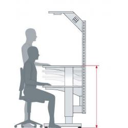Vrchní klika stolu 1780/600/700-1100 • Vtools.cz