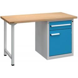 Stůl pracovní kombinovaný Format ANKE 801 FE 1500x700x840 mm