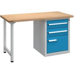 Stůl pracovní kombinovaný Format ANKE 823 FE 2000x700x840 mm