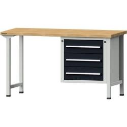 Stůl pracovní kombinovaný Format Š1500 x D700 x V840 mm • Vtools.cz