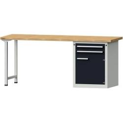 Stůl pracovní kombinovaný Format Š2000 x D700 x V840 mm • Vtools.cz