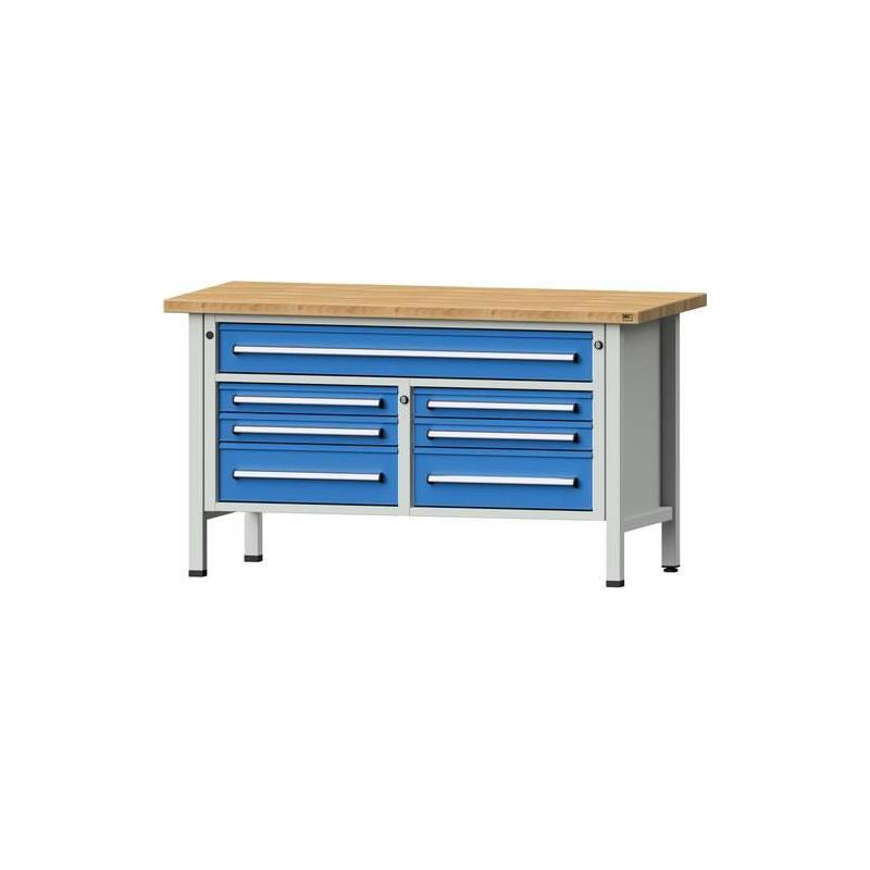 Skříňový pracovní stůl ANKE Š1500 x D700 x V900 mm • Vtools.cz