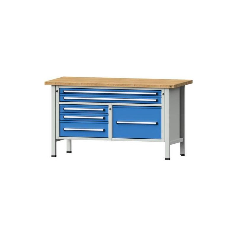 Skříňový pracovní stůl ANKE Š1500 x D700 x V900 mm • Vtools.cz