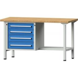 Stůl pracovní kombinovaný Format Anke Š1500 x D700 x V840 mm • Vtools.cz