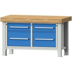 Těžký pracovní stůl Anke Š1500 x D800 x V900 mm • Vtools.cz