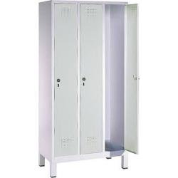 Šatní skříň 3 oddělení 1850x900x500 mm 7035/7035 • Vtools.cz