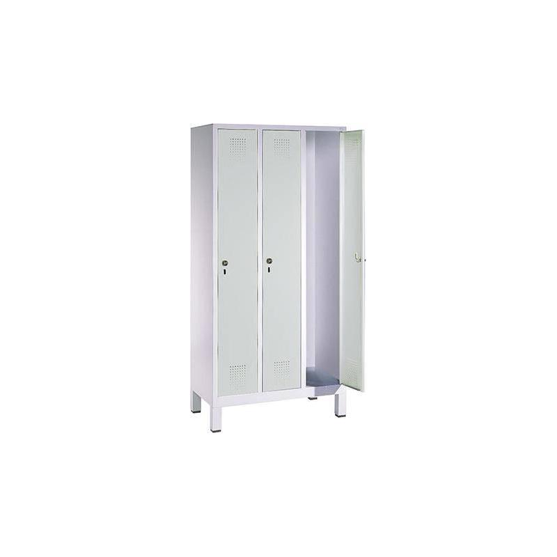 Šatní skříň 3 oddělení 1850x900x500 mm 7035/7035 • Vtools.cz