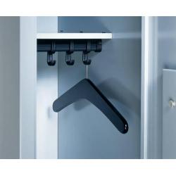 C + P Věšák na oděvy standardní š. speciální černý • Vtools.cz