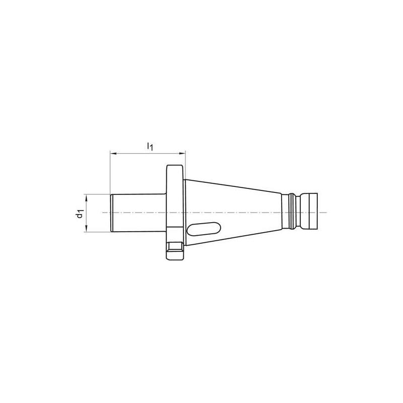 Upínač - redukční pouzdro D 2080 SK 50 / MK1 Format • Vtools.cz