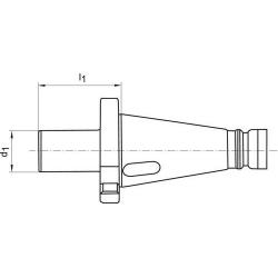Upínač - redukční pouzdro D 2080 SK 50 / MK2 Format • Vtools.cz