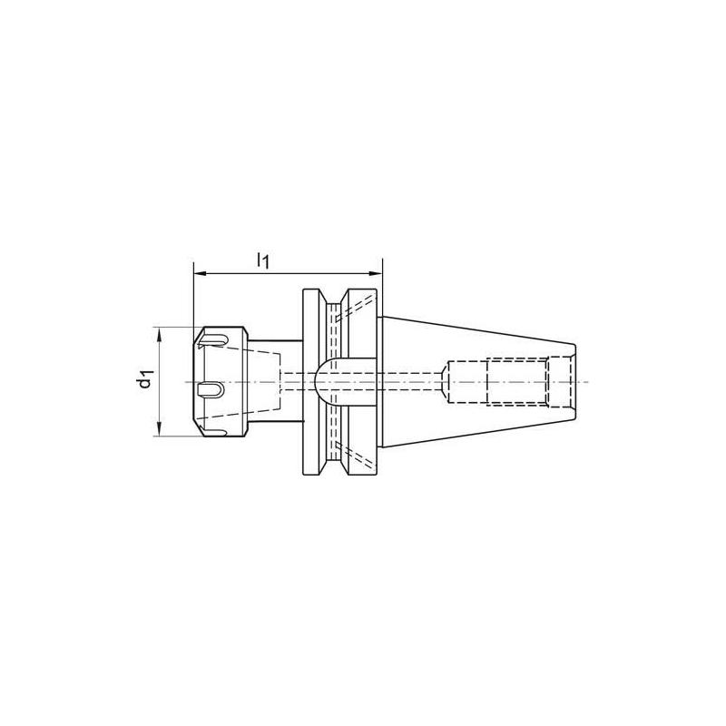 Upínač kleštinový 6339 AD BT50-ER16 • Vtools.cz