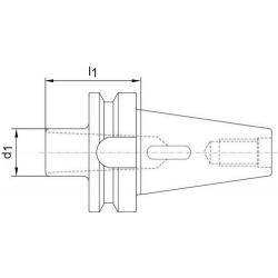 Upínač C 6339AD BT40/MK4 • Vtools.cz