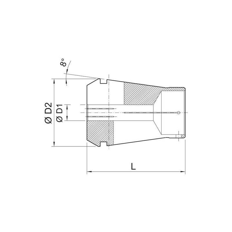 Kleština Power   ER32 2 mm Haimer • Vtools.cz