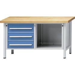 Skříňový pracovní stůl H 900 mm 1500 mm Model 103 V Anke • Vtools.cz