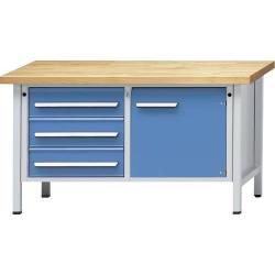 Skříňový pracovní stůl H 890 mm 1500 mm Model 106 V Anke • Vtools.cz