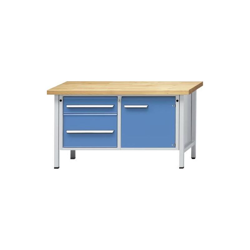 Skříňový pracovní stůl H 840 mm 1500 mm Model 232 V Anke • Vtools.cz