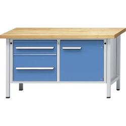Skříňový pracovní stůl H 890 mm 1500 mm Model 232 V Anke • Vtools.cz
