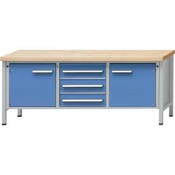 Skříňový pracovní stůl H 900 mm 2000 mm Model 122 V Anke • Vtools.cz