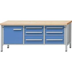 Skříňový pracovní stůl H 900 mm 2000 mm Model 125 V Anke • Vtools.cz