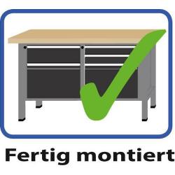 Skříňový pracovní stůl H 900 mm 2000 mm Model 125 V Anke • Vtools.cz